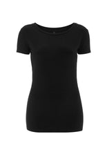 Charger l&#39;image dans la galerie, Oreka Kouture propose un T-shirt manches courtes 96 % Coton peigné biologique certifié GOTS 4 % Elasthanne
