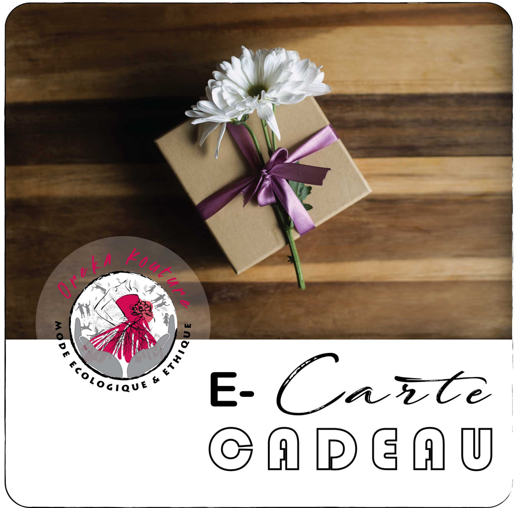 Carte-cadeau Oreka Kouture